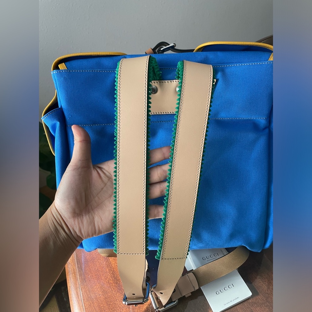 Gucci Kids Sciroppo Patch Backpack - Picture 10 of 15